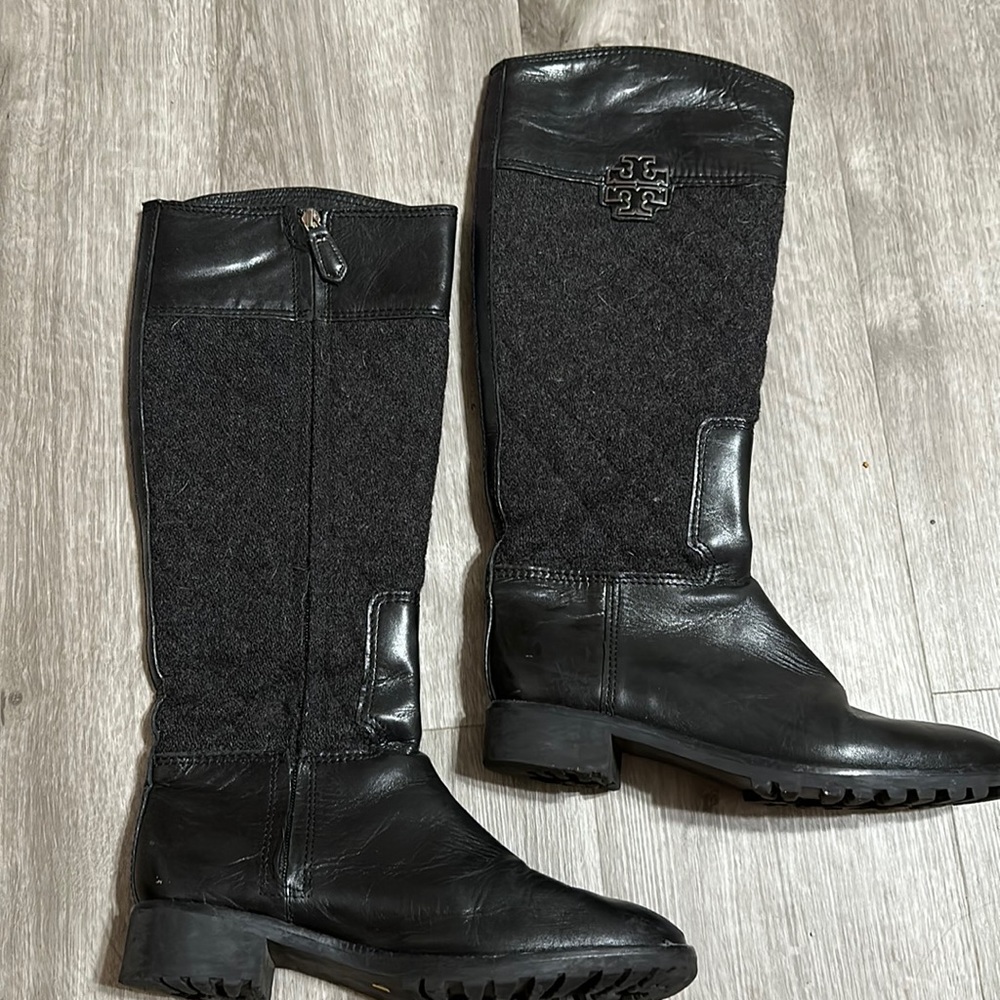authentic tory burch riding boots